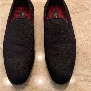 D&G black shoes